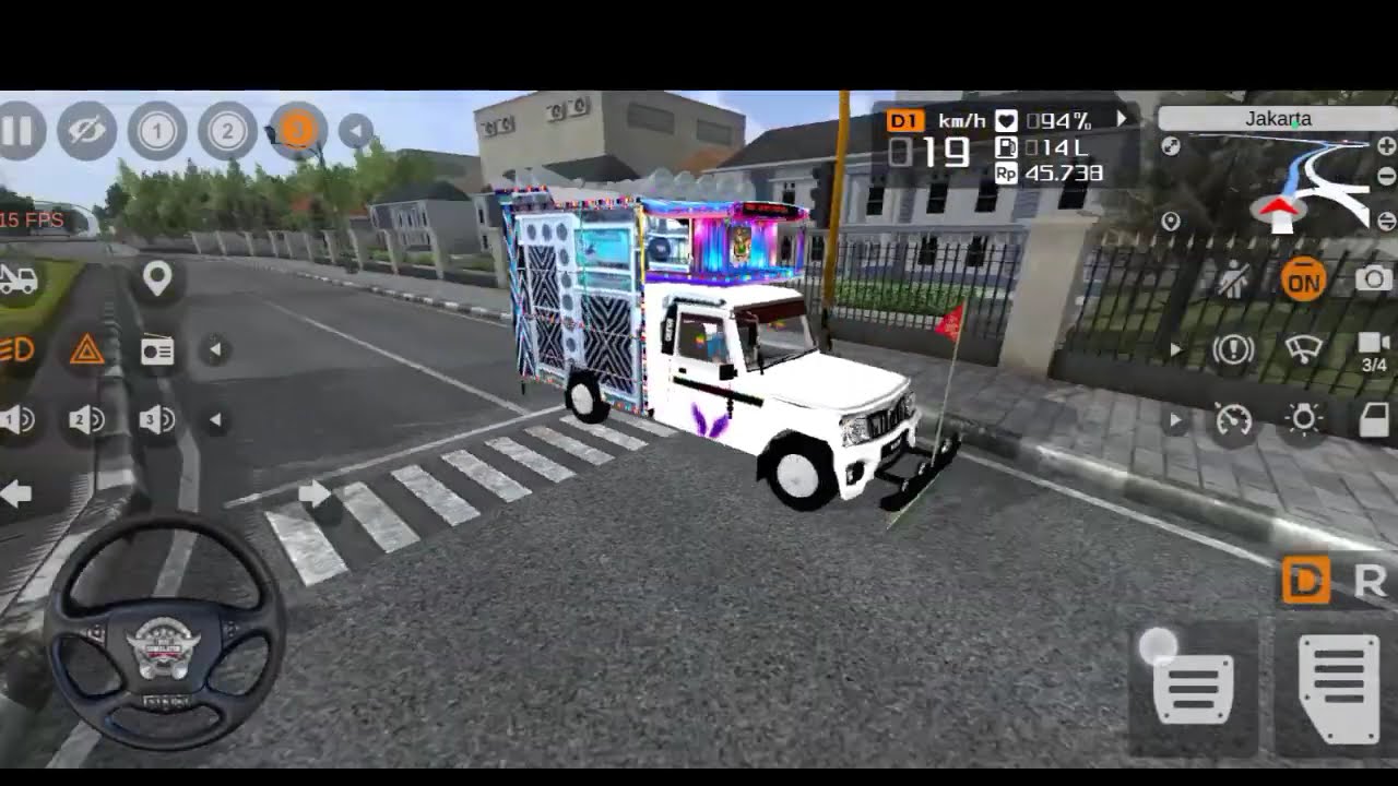 #Bussimulator Indonesia 🥰। game video 👌 full jal dj game🎯 &dj remix song 💪#gamergolukhawa 