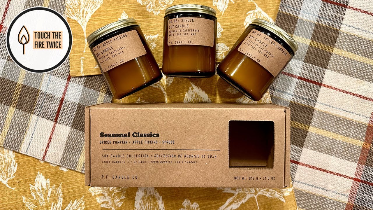 Отзывы о свечах «Сбор яблок, пряная тыква и ель» | P.F. Candle Co. | TouchTheFireTwice