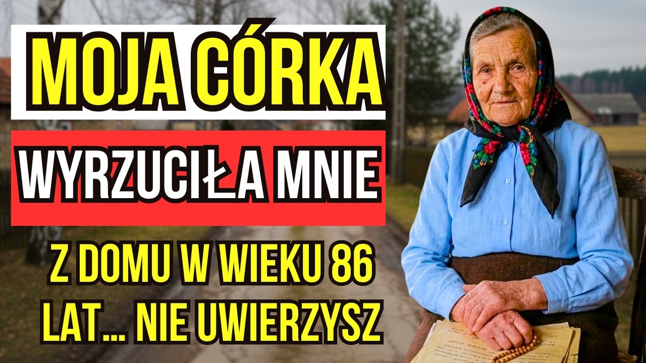 MOJA WŁASNA CÓRKA WYRZUCIŁA MNIE Z DOMU W WIEKU 86 LAT – TO JEST MOJA HISTORIA