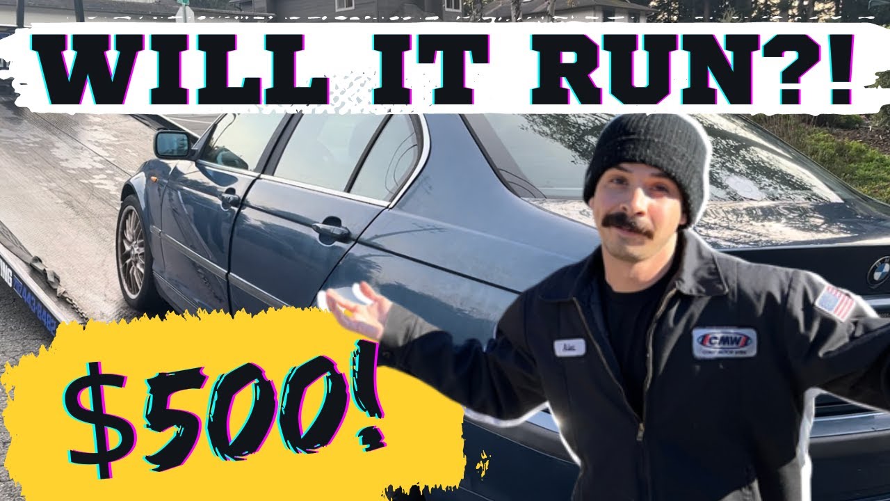 BMW за 500 долларов уже больше 4 лет не работает! E46 330I Заведётся ли?!