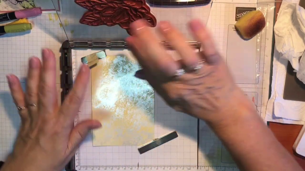 Make it Monday - 12/10/20 - Faux Mother of Pearl Technique