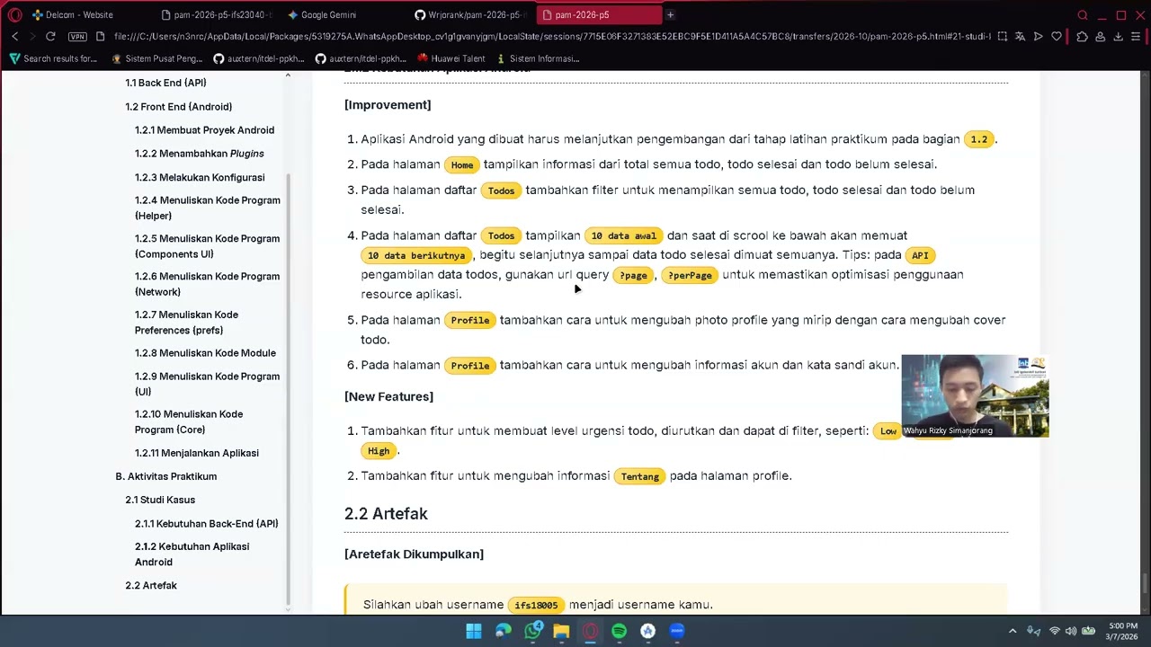 Praktikum 5 PAM - 11S23040/Wahyu Rizky F Simanjorang
