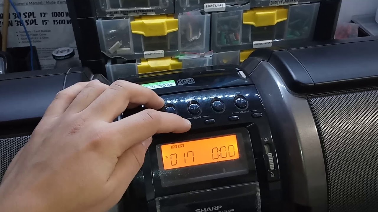 Sharp GX-M10 after repair .