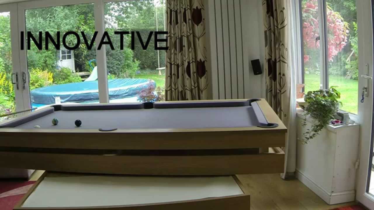 The revolutionary spinning pool table