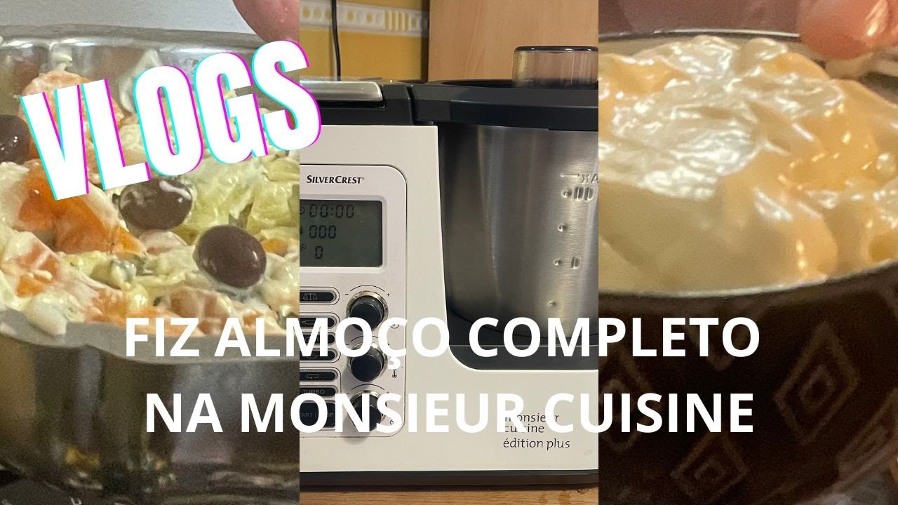 VLOG/SALADA RUSSA E MAIONESE NA MONSIEUR CUISINE