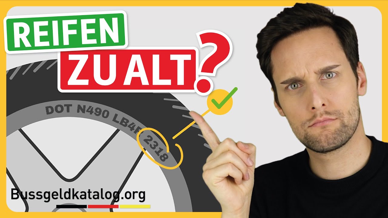 Reifenalter: Wann müssen eure Autoreifen in Rente?