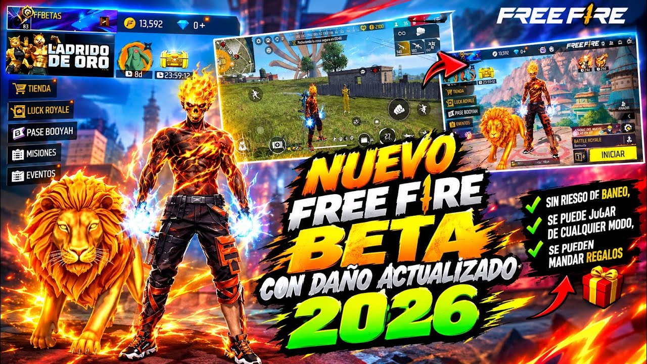 C&oacute;mo Descargar e Instalar el Free Fire Beta Visible 2026 (Versi&oacute;n Actualizada con Skins Premium)