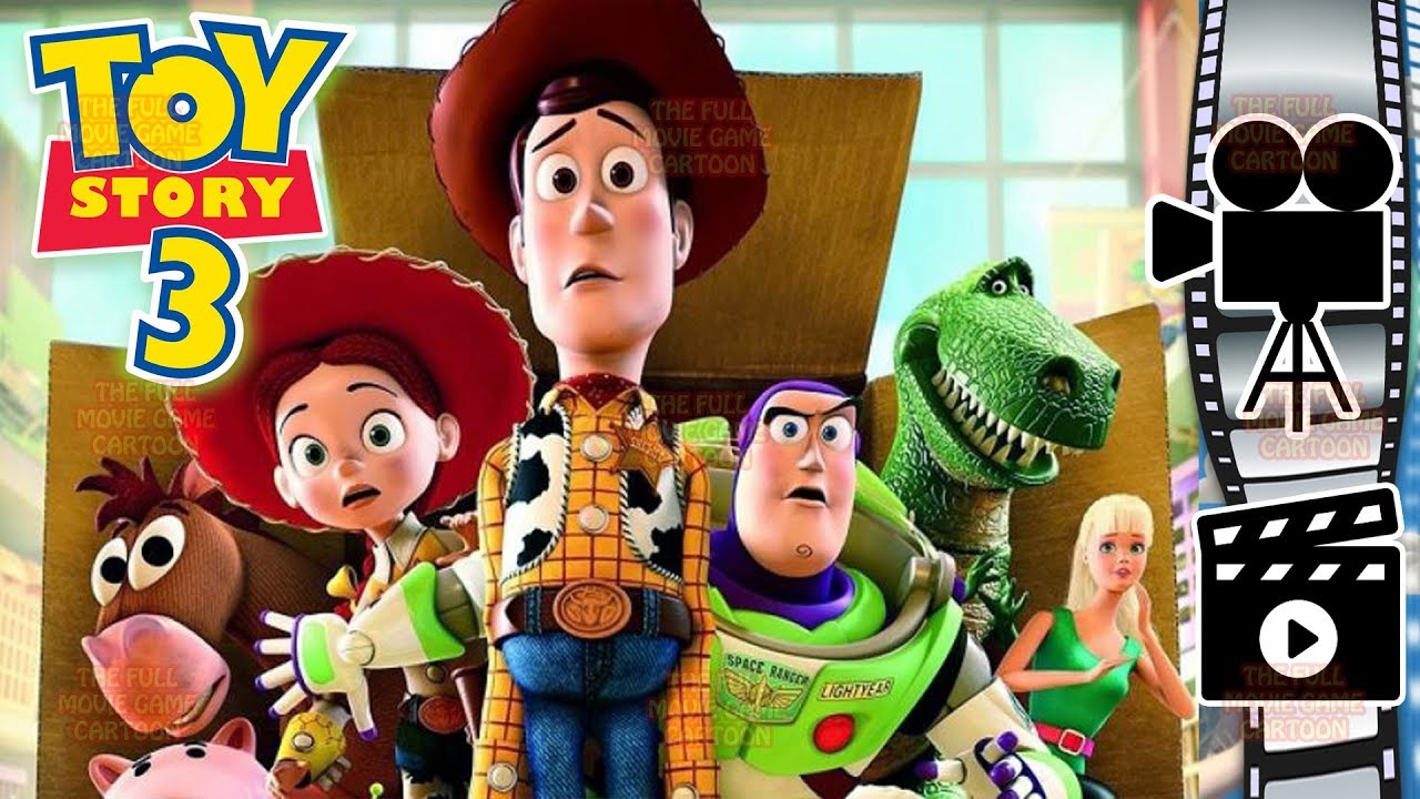 TOY STORY 3 – Film basert på videospillet i narrativt format Norsk | Alle filmsekvenser + Gameplay