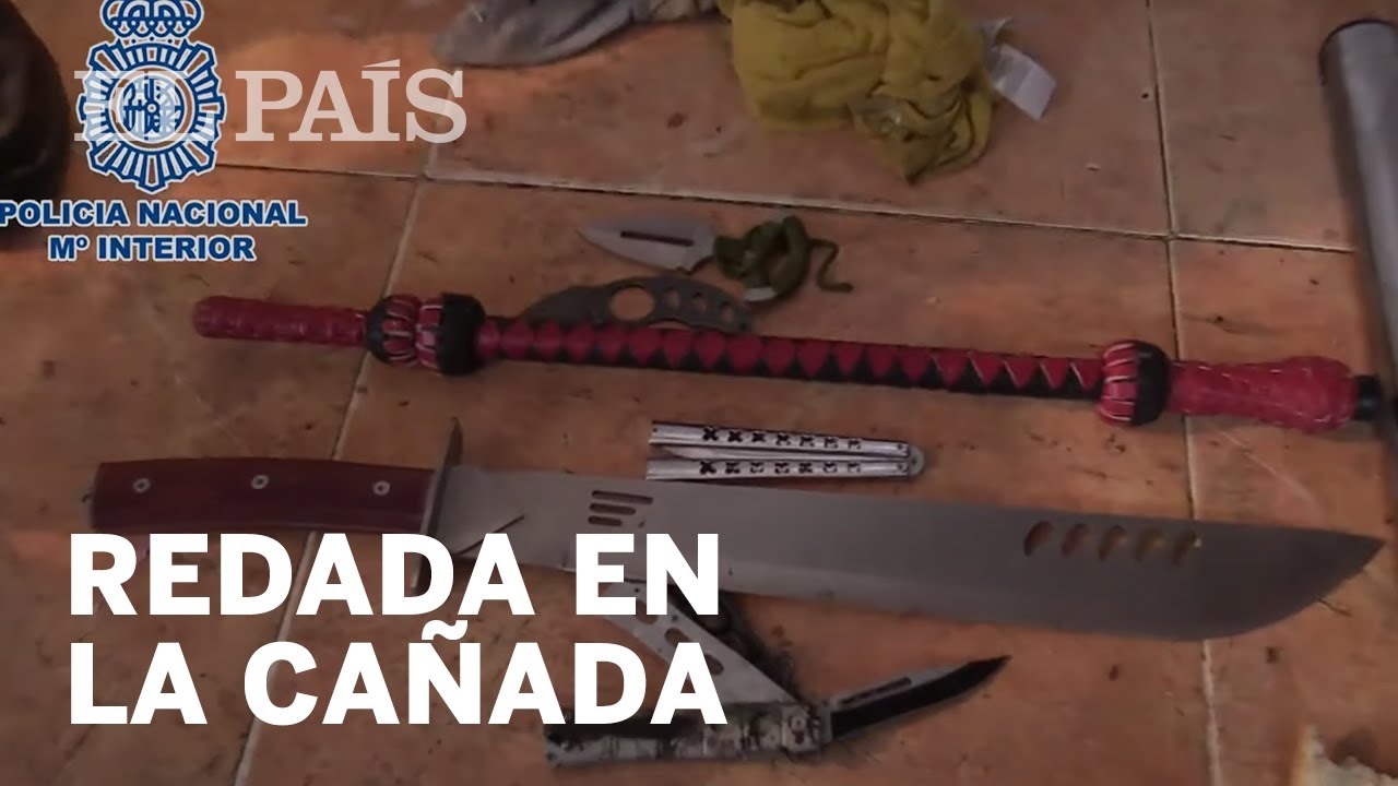 Redada antidroga en La Cañada Real