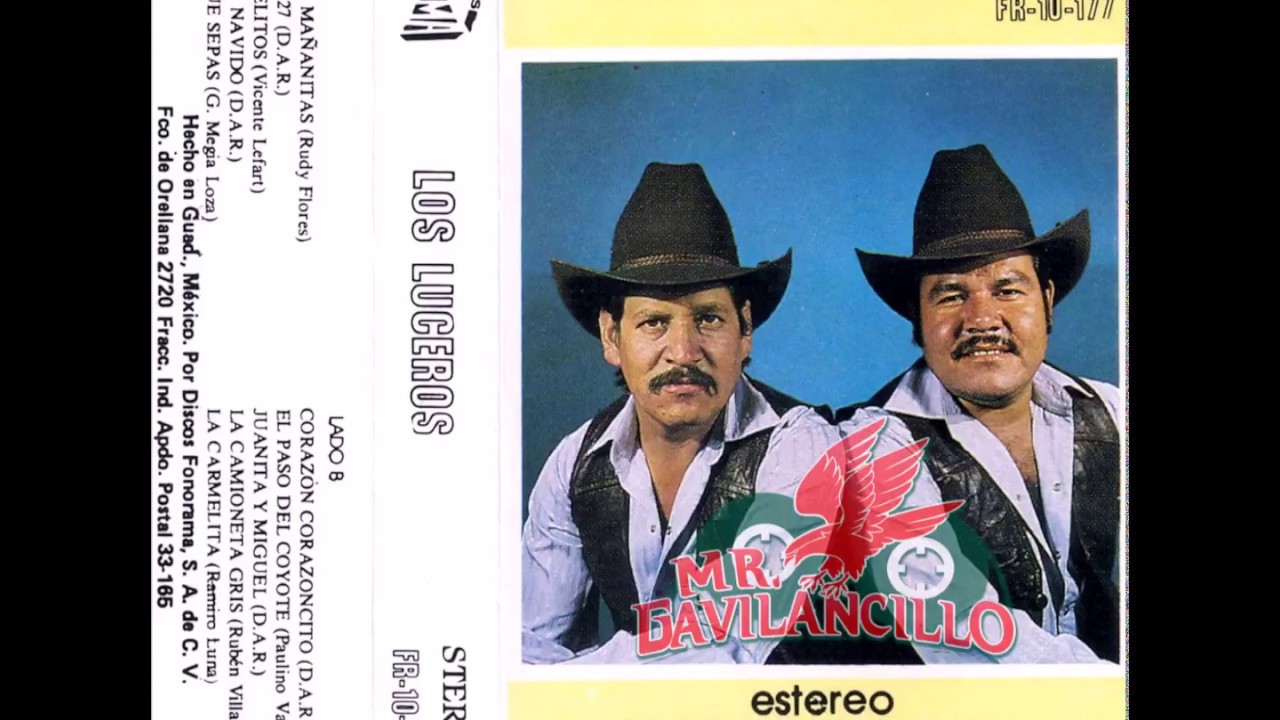 Los Luceros -- Con La Banda La Costeña (Cassette Completo)