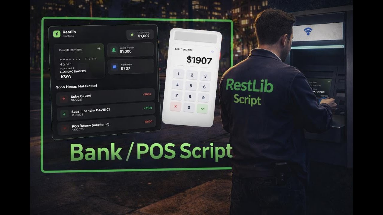 [FREE] Restlib Bank Script