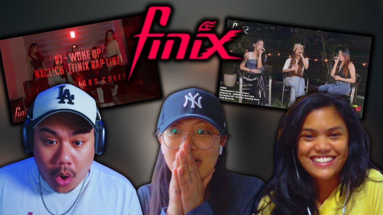 Our Favorite Songs! 🔥 FINIX Covers 'Jennie Handlebars' &  'XG Woke Up' Reaction!