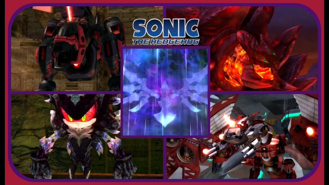 Sonic the Hedgehog 2006: All Boss Encounters (No Damage)