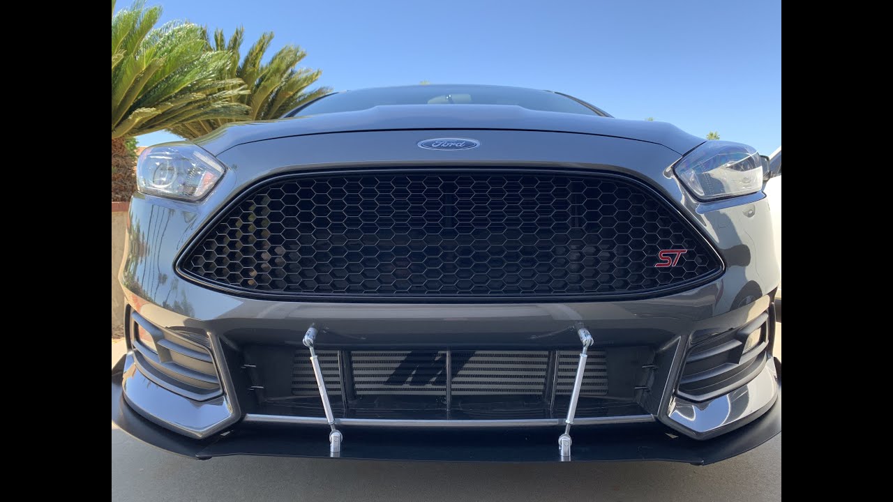 Front Splitter Rods Install (Focus ST)