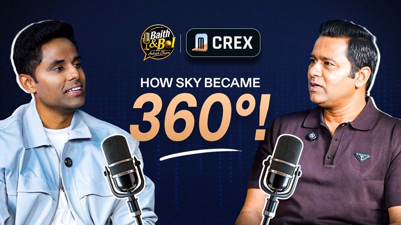Suryakumar Yadav opens up like never before! | Lava Presents Baith & Bol in association with CREX