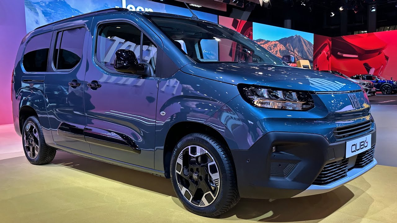 New Fiat QUBO L 7-SEATER (2026) - Visual Review