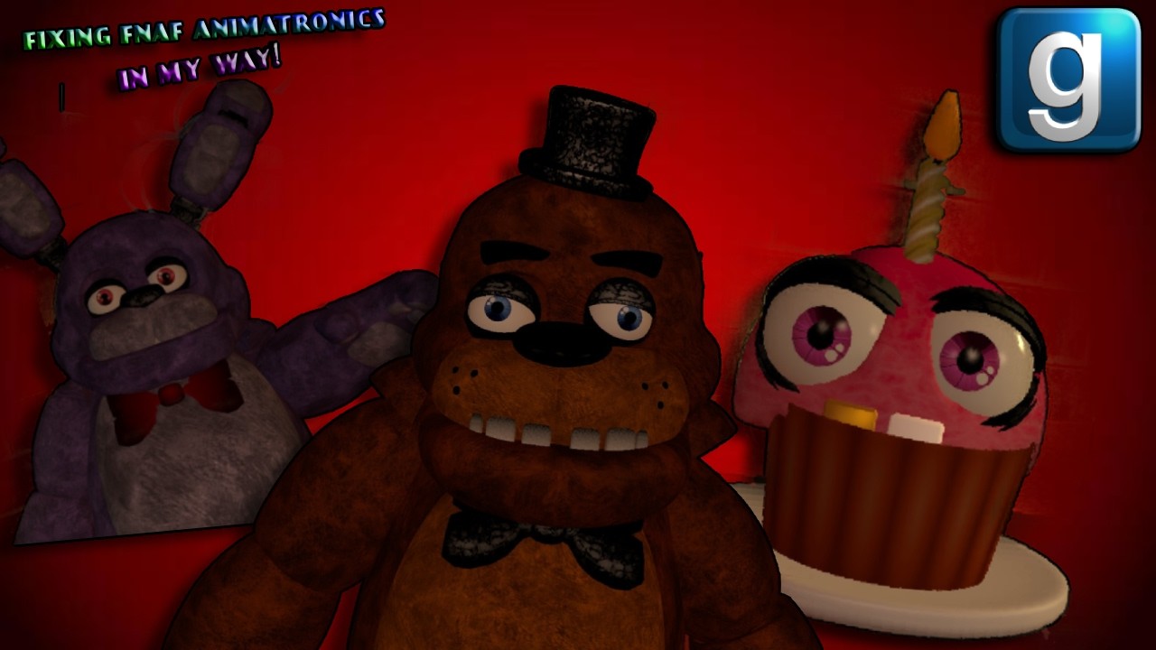 Fixing Fnaf Animatronics in my way (Freddy and his friends Part 1)