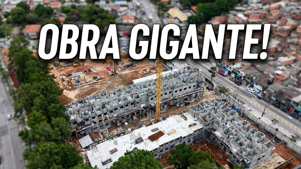 PODE VOAR AQUI? | Mini 5 Pro Sobre Obra