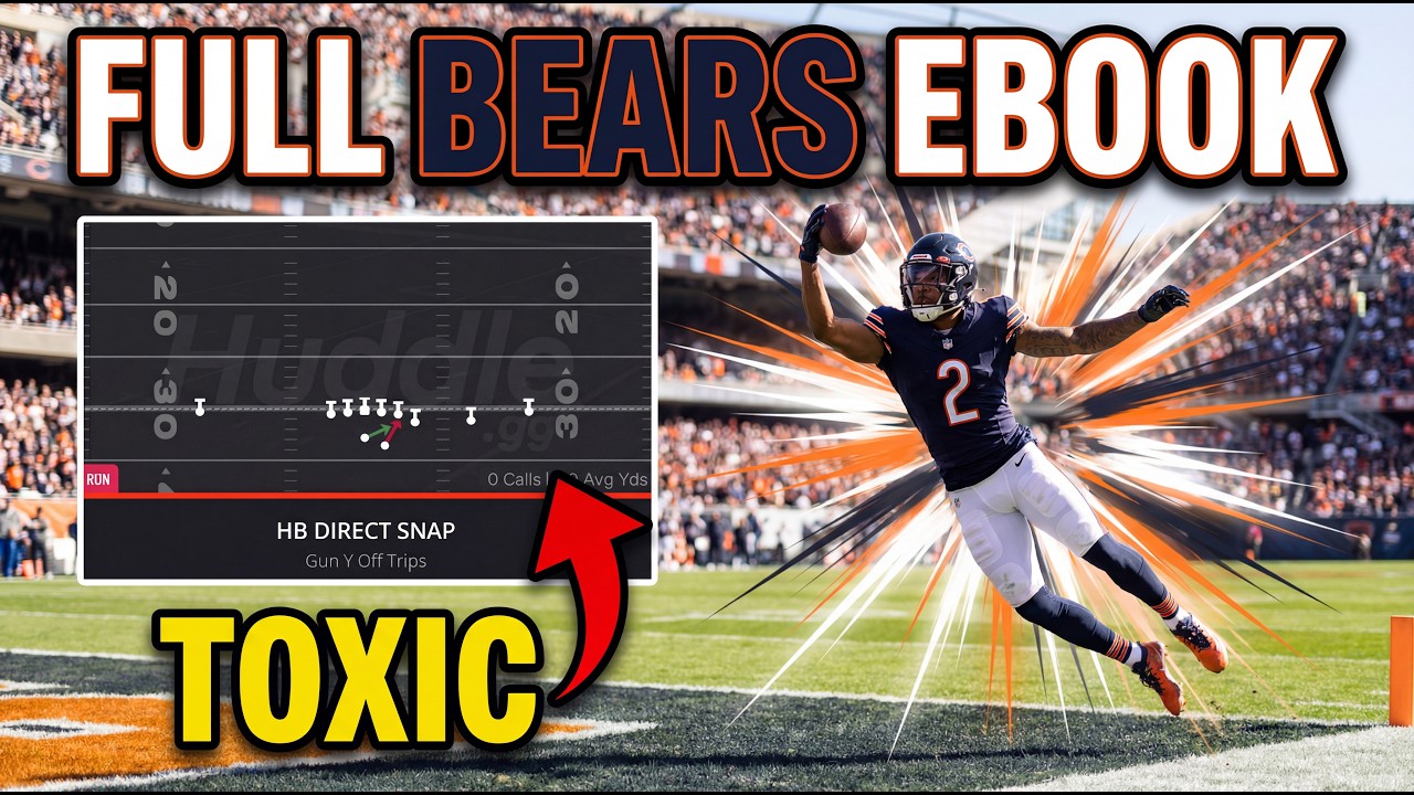 The MOST UNSTOPPABLE Bears Offense in Madden 26 DESTROYS Every Defense! (Full Ebook)
