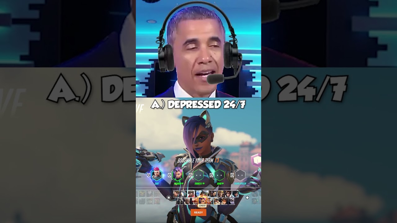 US President Boys discuss Overwatch 2 players #voiceai #overwatch #overwatch2
