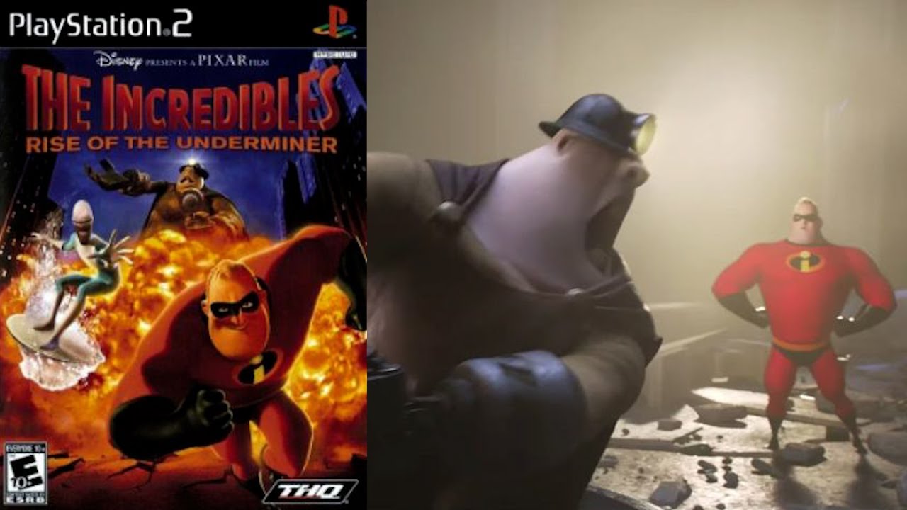 The Incredibles: Rise Of The Underminer [18] PS2 Longplay