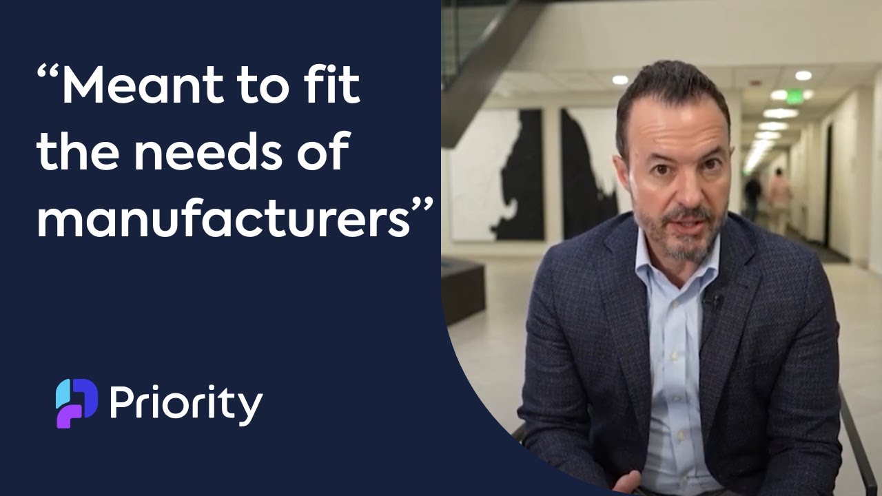 Why manufacturers choose Priority ERP | Real customer insights & results