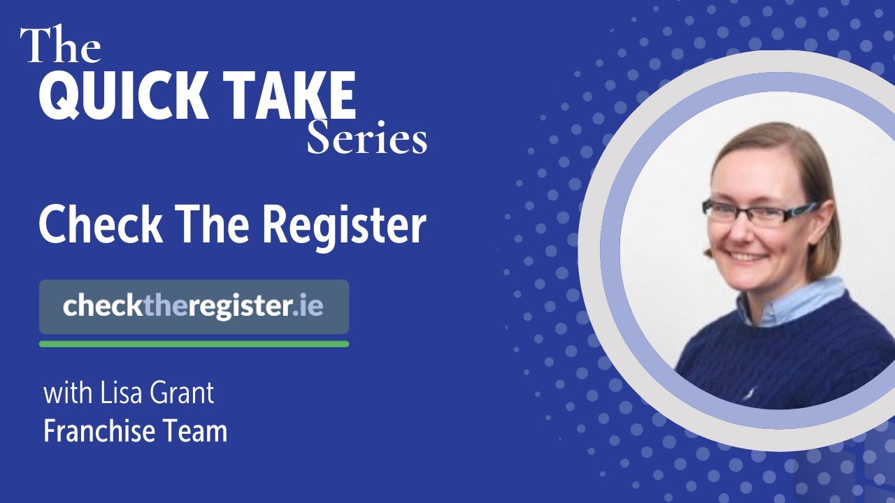 ✅ Check the Register | Quick Take #1 | Ireland’s Presidential Election 2025