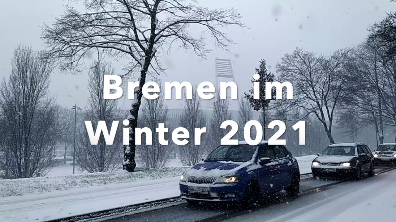 Bremen im Winter 2021. Innenstadt, Osterdeich, City/Stadtkern