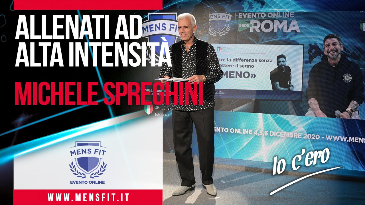 Michele Spreghini al Mens Fit | Allenati ad alta intensità