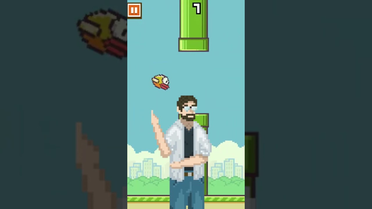Tw&oacute;rca Flappy bird otrzymywał pogr&oacute;żki od graczy? #flappybird #psychologia #grywideo #gaminglife