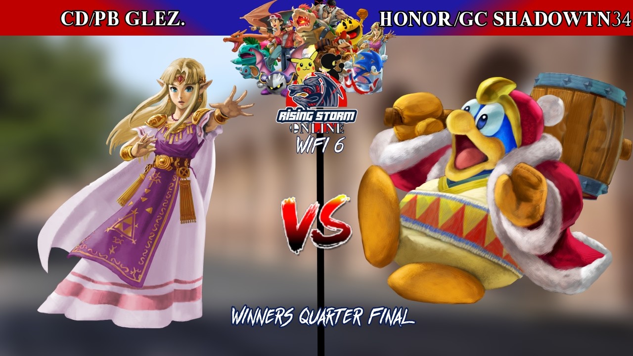 Rising Storm Wifi #6 | PB/CD Glez (Zelda) Vs Honor/CG ShadowTN34 (King DDD)