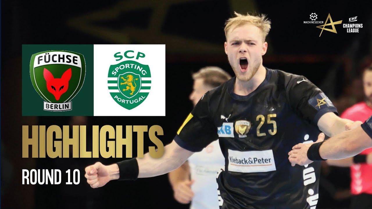 Füchse Berlin 🆚 Sporting CP | Round 10 | Machineseeker EHF Champions League 2024/25