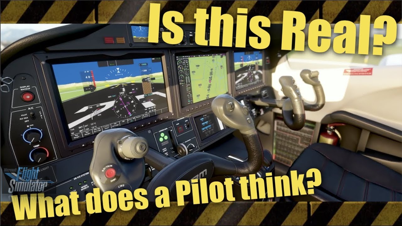 Что Pilot думает о симуляторе Cockpits от Microsoft 2020? | Это правда?