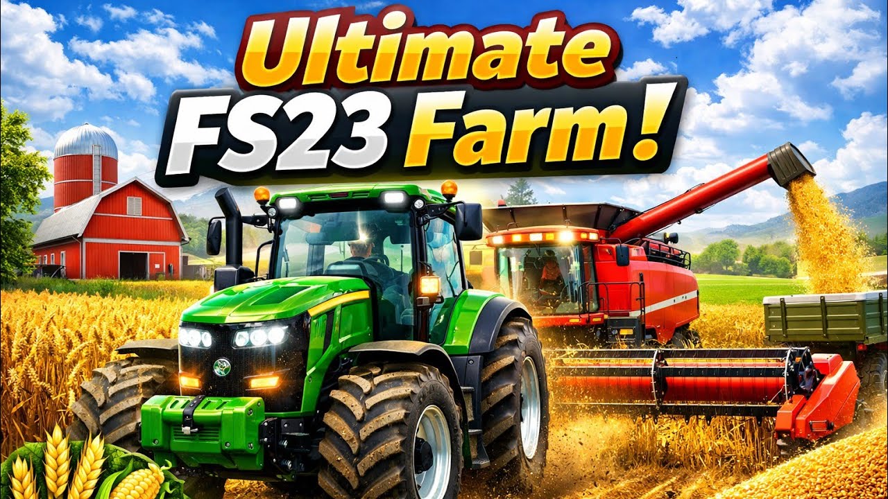 FARMING SIMULATOR GAME/FOR ANDROID GAME/BEST TRACTOR GAME/SIM2025 🚜/ONE DAY LIFE FIELD REAL LIFE#gta