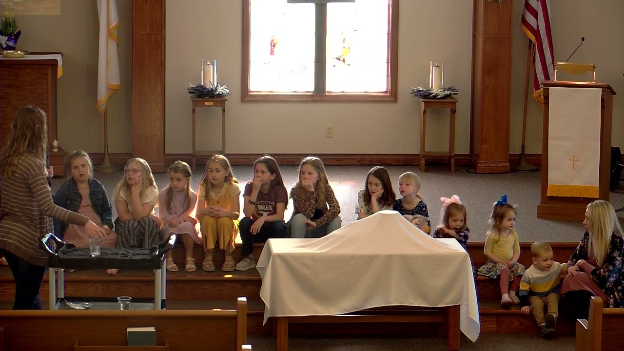 April 7, 2024 Watson United Methodist Church Service with Pastor Jeff Morrison.