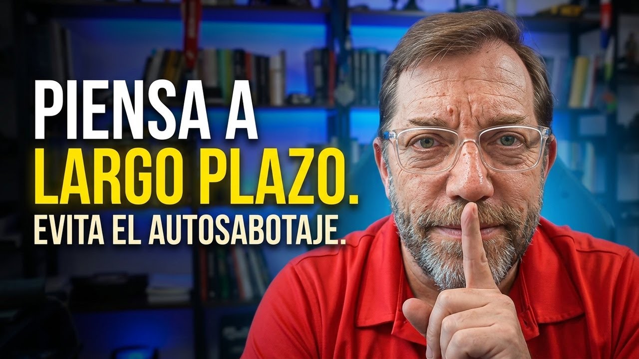 Cómo pensar a largo plazo cuando todo te empuja a la inmediatez. (Lo que la mayoría ignora).