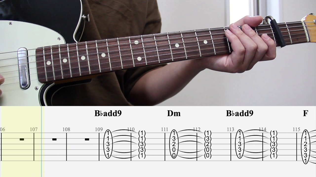 【TAB譜付き - しょうへいver.】ラブコール - ポルカドットスティングレイ（Polkadot Stingray）バッキングギター（Guitar）