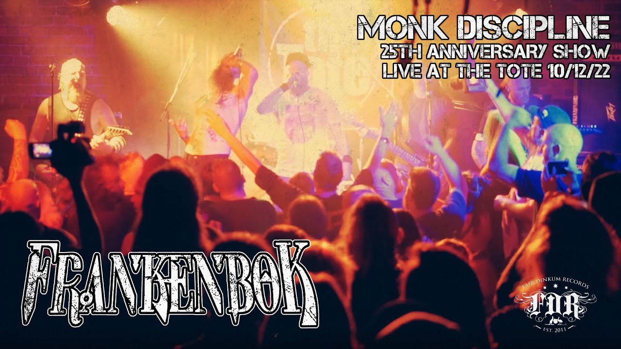 FRANKENBOK - MONK DISCIPLINE - 25th anniversary show at The Tote 10/12/22 (PRO SHOT HQ AUDIO)