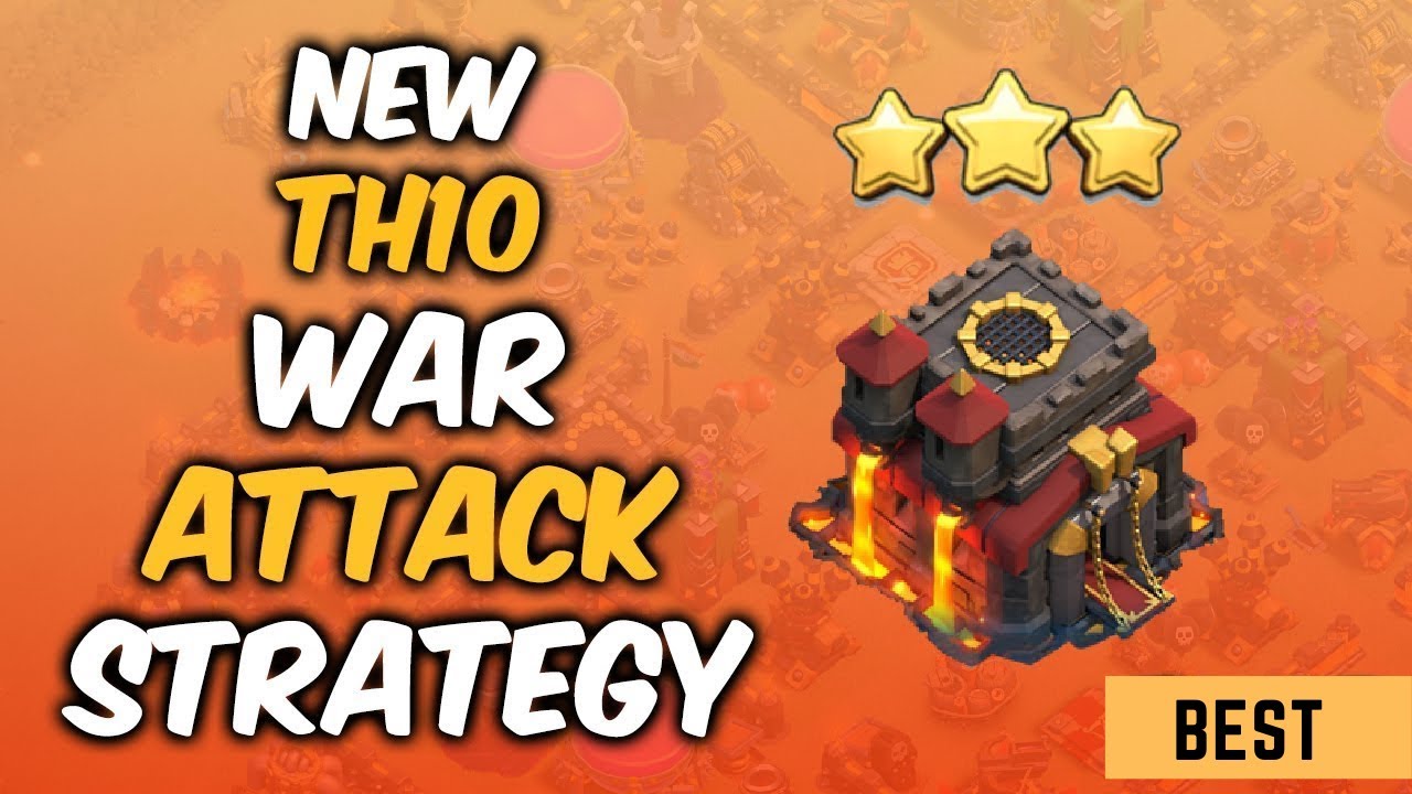 TH10 War Attack Strategy 2020 | 3 Star MAX TH10 Base | Clash of Clans