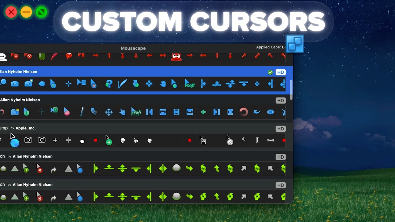 How to Get Custom Cursors on macOS