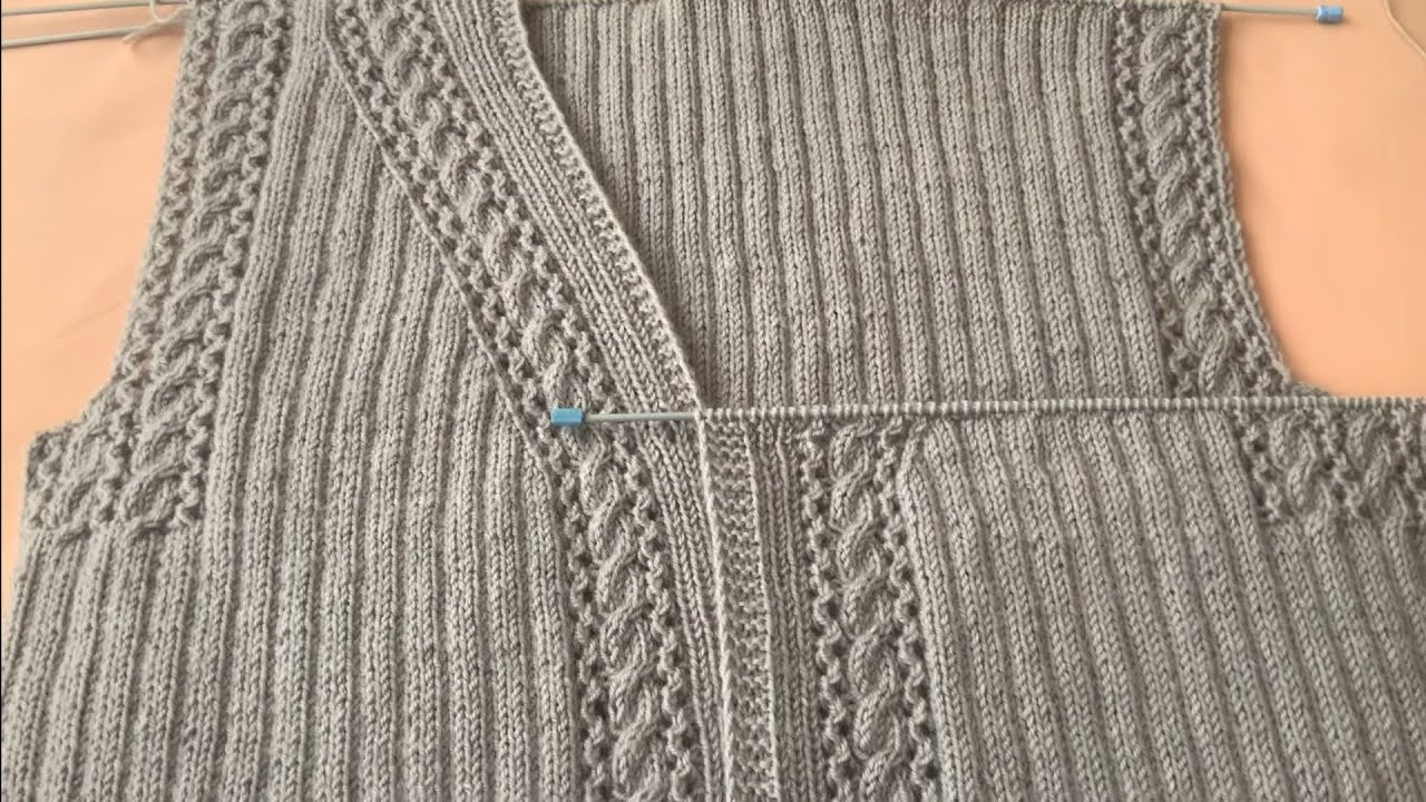 Ajurlu Yeleğinin Kol Ve Yaka Kesimi Yapılışı
