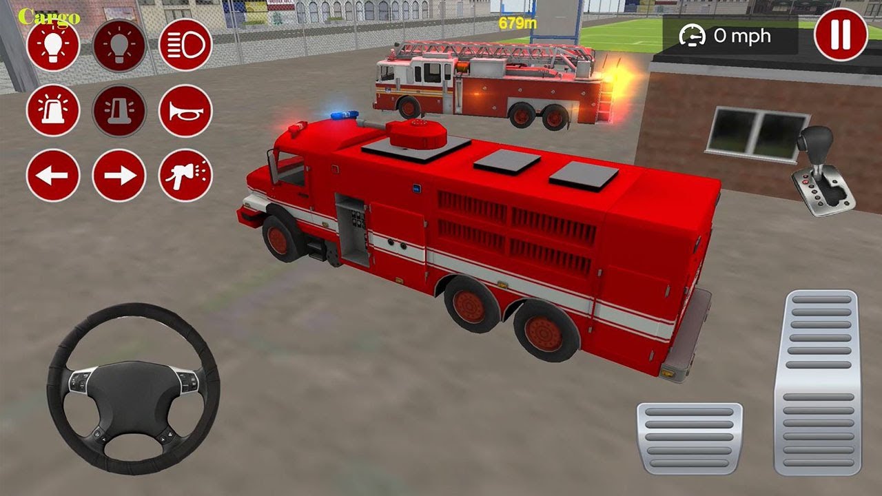 Fire Truck Driving Simulator - Best Android Gameplay