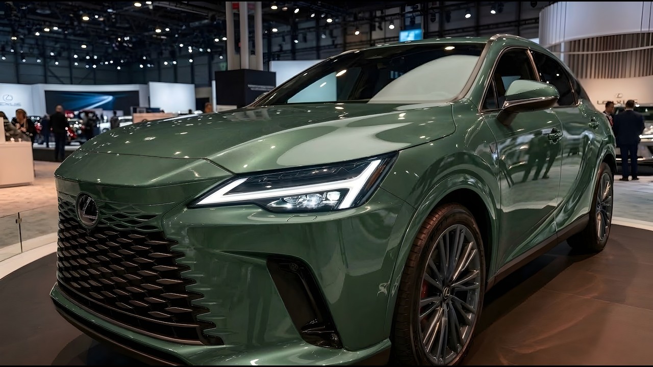 Lexus RX 2027 года выглядит СОВСЕМ иначе!