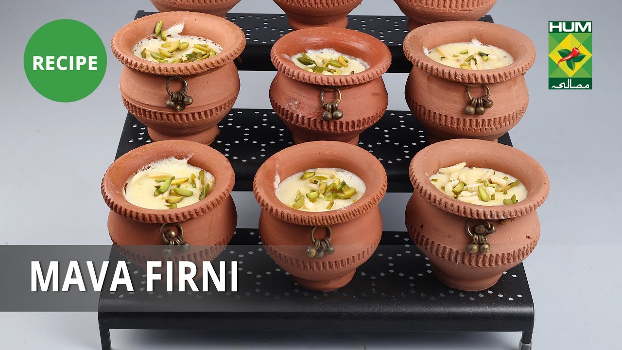 Mava Firni Recipe  | Masala Mornings | Masala TV | Shireen Anwar | Dessert