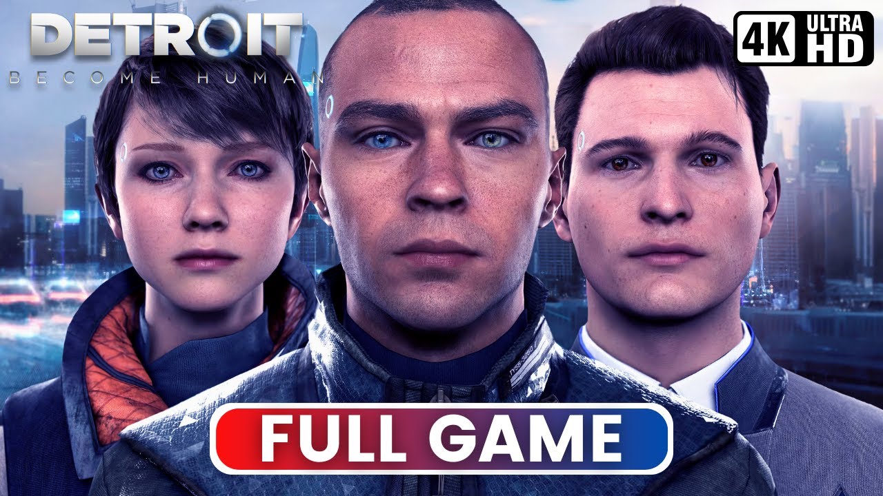 DETROIT: BECOME HUMAN | Полная игра (Геймплей на ПК 4K 60FPS)