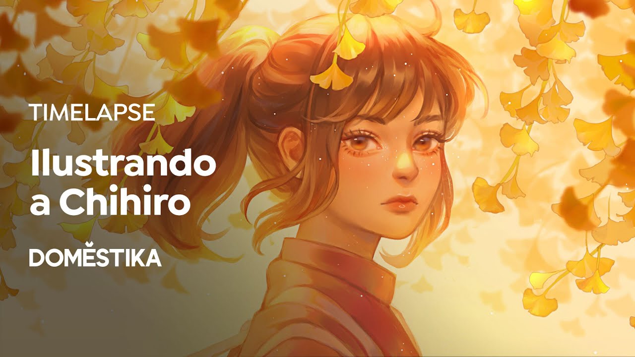 TIMELAPSE Ilustración digital: Creando a Chihiro en Photoshop | Karmen Loh Bearbrickjia | Domestika