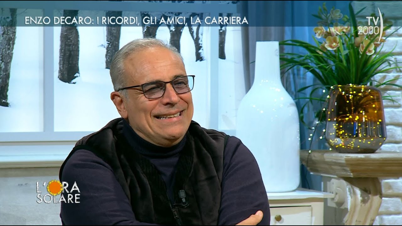 L'Ora Solare (TV2000) - Enzo Decaro: i ricordi, gli amici, la carriera