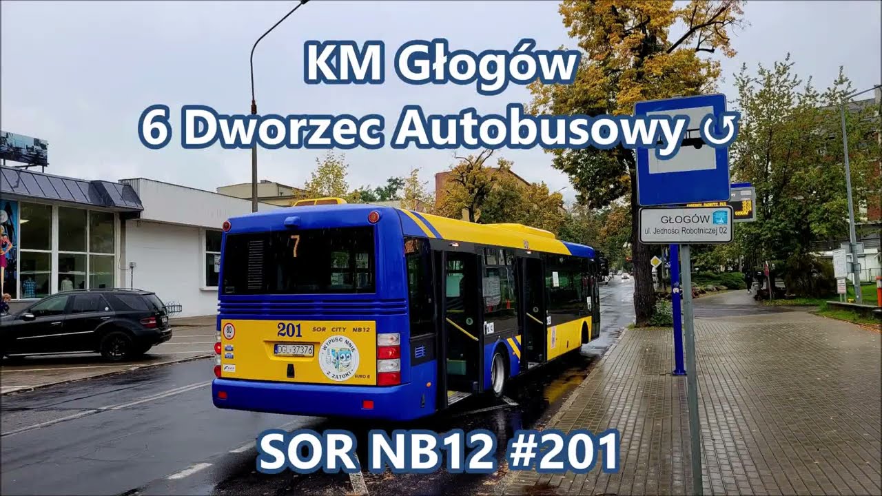 KM Głogów - linia 6, SOR NB12 #201