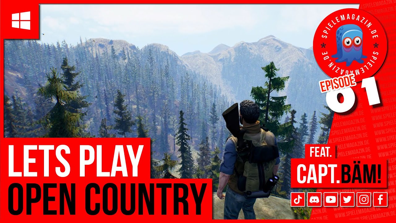 Open Country Deutsch | Ep. 1: Ab in die Wildnis | Open Country Gameplay Deutsch / German / Lets Play