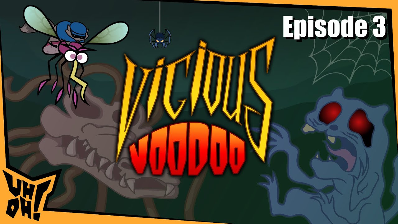 Vicious Voodoo - Sly Cooper Animated Parody 🔮🐊 | Uh-Oh! Cartoons (Loud Sounds & Flashing Lights)